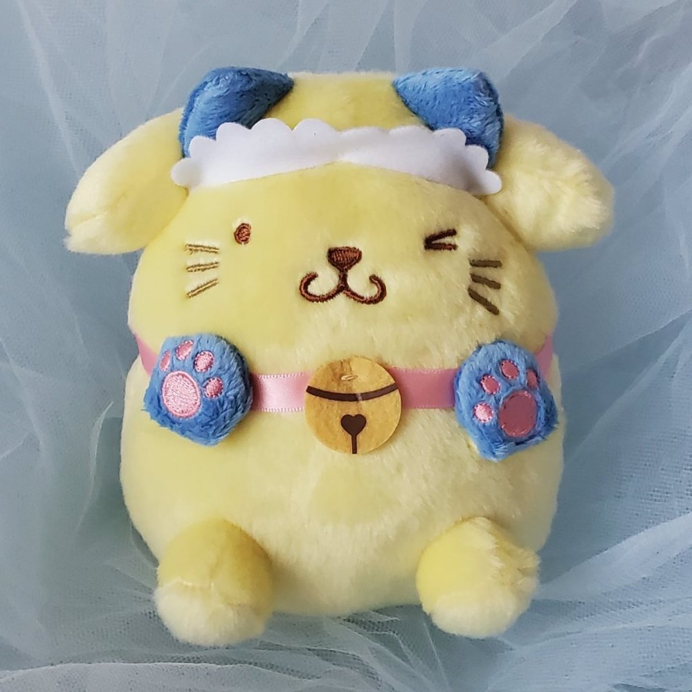 Pompompurin - Nyan Cat Small Plush (Blue)